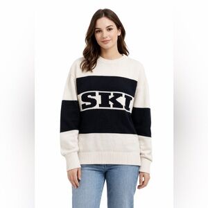 Xl knitted sweater "Ski"